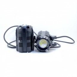 LED projektorovĂŠ ĹĄoĹĄovky 18/18W (stretĂĄvacie/diaÄžkovĂŠ svetlĂĄ) 6000K/3000K CANBUS