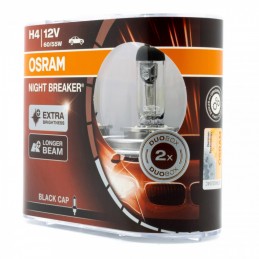 H4 Halogen bulbs 55/60W (OSRAM Night Breaker®) 3200K