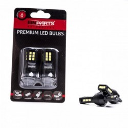 W21/5W LED ĹžĂĄrovky (21 x SMD 2835) 6000K CANBUS 7443CK