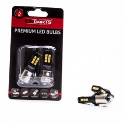 PY21W LED Ĺžiarovky (21 x SMD 2835) oranĹžovĂĄ CANBUS