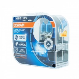 HB3 HalogenovĂŠ ĹžĂĄrovky 60W (OSRAM Cool Blue Intense) 4200K