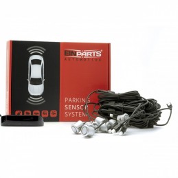 EPP8100 18,5 Parkovací Asistent s Displejem (8 stříbrných senzorů)