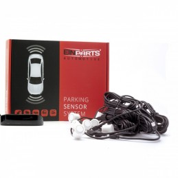 EPP8100 18,5 Parking Assist System with Display (8 white sensors)
