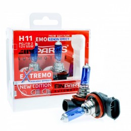 H11 HalogenovĂŠ ĹžĂĄrovky EXTREMO 100% xenon effect (B)