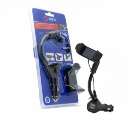 Držiak na smartfón do auta s FM + handsfree
