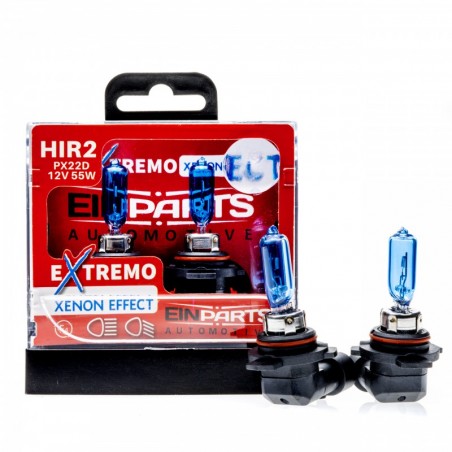 H7 Halogen bulbs 55W with bigger efficiency +130% 5000K