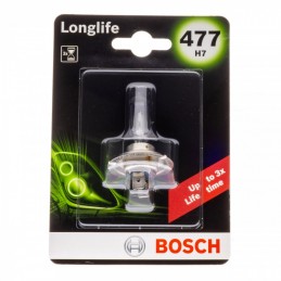  BOSCH H7 (477) Longlife Daytime Headlight Bulb - 12 V