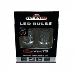 W21/5W LED Ĺžiarovky 50W (10 x CREE XT-E) 6000K