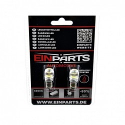 BA9S LED ĹžĂĄrovky (8 x SMD 2835) 6000K CANBUS