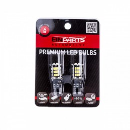 W16W LED Ĺžiarovky (30 x SMD 3020) 6000K CANBUS 12/24V