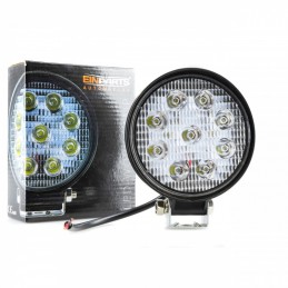 LED Work Light 9W (9 x 1W EPISTAR) 60° (round)