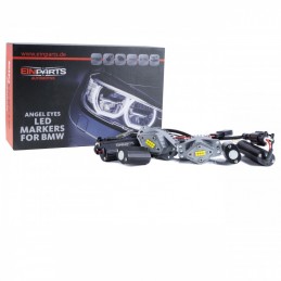 LED Markery 2 x 80W (CREE) do krouĹžkĹŻ BMW 3 E90/E91 (2004-2008) (B)