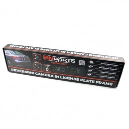 rear view camera license plate frame