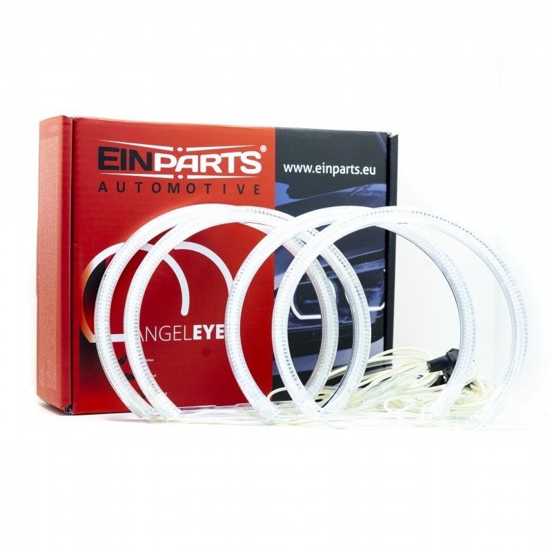 WHITE Angel Eyes for BMW E36 Saloon Convertible Estate Coupe Hatchback 