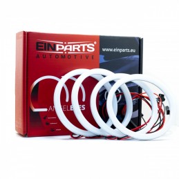 Angel Eyes COTTON LED KrĂşĹžky (diodovĂŠ) BMW 3 E46 coupe s ĹĄoĹĄovkou (1998-2003)