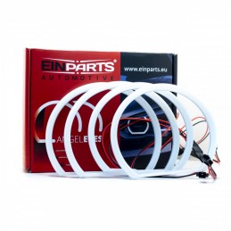 Angel Eyes COTTON LED KrĂşĹžky (diodovĂŠ) BMW 3 E46 bez ĹĄoĹĄovky (2001-2005)
