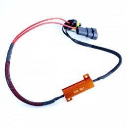 Warning canceller for LED bulbs HB5/HIR2 6Ω 50W