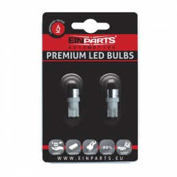 W5W LED ĹžĂĄrovky 1W (1 x SMD 7080) 6000K