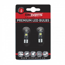 W5W LED ĹžĂĄrovky 0,75W (3 x SMD 5050) 6000K CANBUS