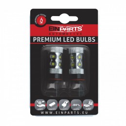 P13W LED Ĺžiarovky 50W (10 x CREE XB-D) 6000K
