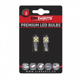W5W LED ĹžĂĄrovky (24 x SMD 4014) 3000K CANBUS
