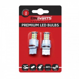 W21W LED ĹžĂĄrovky (30 x SMD 3020) 6000K CANBUS