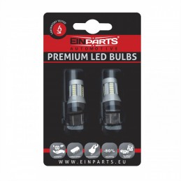 W21/5W LED ĹžĂĄrovky (30 x SMD 4014) 6000K