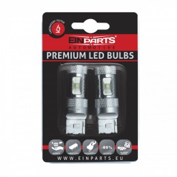 W21W LED Ĺžiarovky 30W (6 x CREE XB-D) 6000K