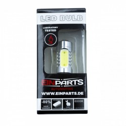 P21/5W LED Ĺžiarovka 7,5W (5 x COB) 6000K 12/24V