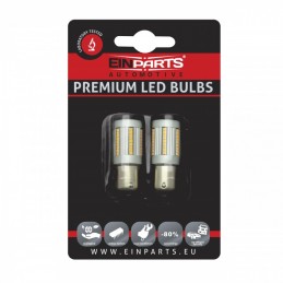 P21/5W LED ĹžĂĄrovky (66 x SMD 2016) 6000K CANBUS