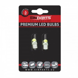 W5W LED ĹžĂĄrovky (2 x COB) 6000K CANBUS (B)