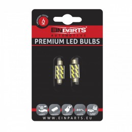 C5W LED ĹžĂĄrovky (6 x SMD 7020) 36mm 6000K CANBUS