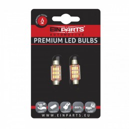 C5W LED ĹžĂĄrovky (12 x SMD 4014) 36mm 6000K CANBUS