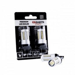 W21/5W LED ĹžĂĄrovky (66 x SMD 2016) 6000K CANBUS