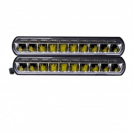 LED High Beams with Daytime Running Lights 50W (10 x 5W CREE) 30° (approval)