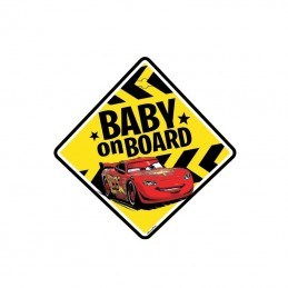Cedulka "Baby On Board" (Cars)
