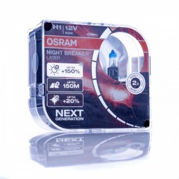 H1 Halogen bulbs 55W (OSRAM Night Breaker® Laser) 3000K