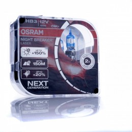 HB3 Halogen bulbs 60W (OSRAM Night BreakerÂŽ Laser) 3200K