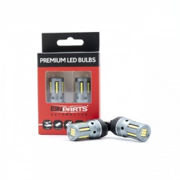 W21W LED ĹžĂĄrovky (66 x SMD 2016) 6000K CANBUS (C)