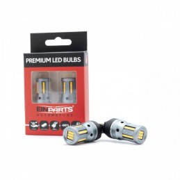 W21W LED ĹžĂĄrovky (66 x SMD 2016) oranĹžovĂĄ CANBUS (C)