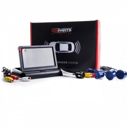 EPP5700 Parking Assist System with Monitor and Camera (4 blue sensors)