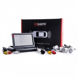 EPP5700 Parking Assist System with Monitor and Camera (4 silver sensors)