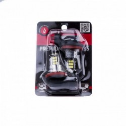 H8 LED ĹžĂĄrovky (30 x SMD 3020) 6000K