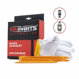 Sada LED ĹžĂĄrovek do interiĂŠru AUDI A4 B8 sedan (2007-2015)