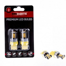 W21W LED Ĺžiarovky (30 x SMD 3020) oranĹžovĂĄ CANBUS