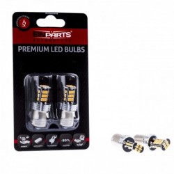 P21W LED Ĺžiarovky (30 x SMD 3020) oranĹžovĂĄ CANBUS