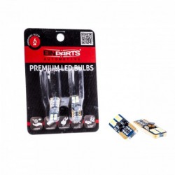 W5W LED ĹžĂĄrovky (8 x OSRAM LED 3030) 6000K CANBUS