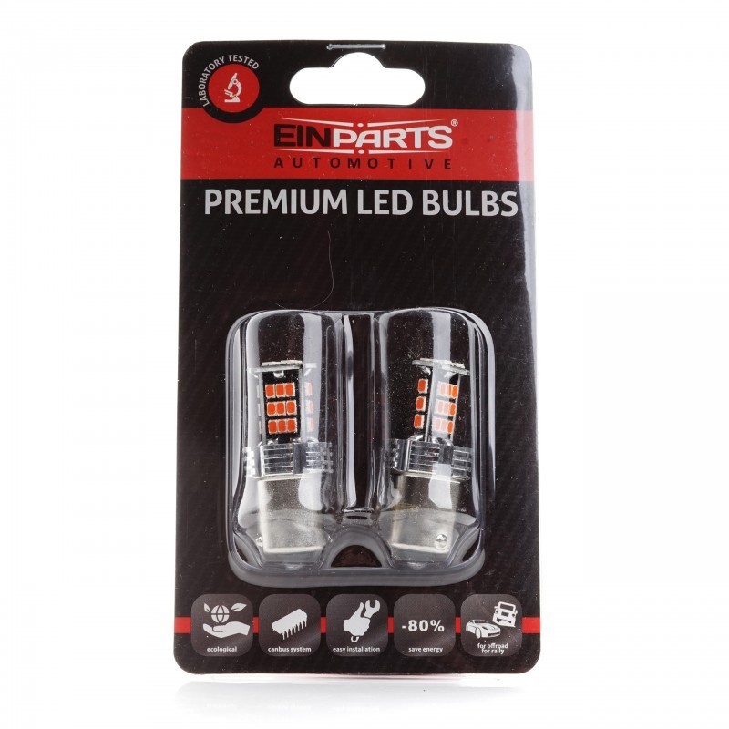 Orphan Symptomer buste P21W LED bulbs (30 x SMD 3020) red CANBUS 12/24V