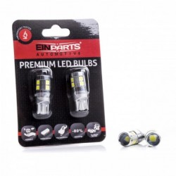 W5W LED ĹžĂĄrovky (9 x PHILIPS SMD 3030) 6000K CANBUS