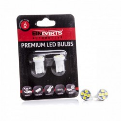 W5W LED ĹžĂĄrovky (5 x SMD 2835) 6000K